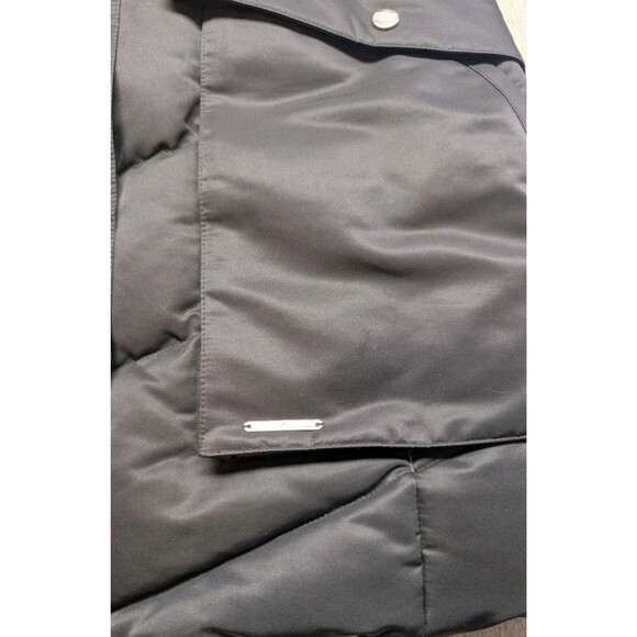 Adidas Long Down Padding 85 Black Puffer Jacket Size Medium - Picture 4 of 10